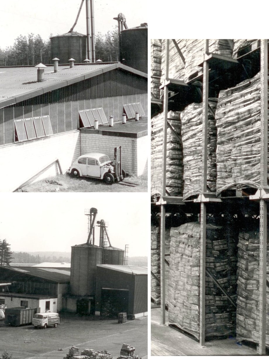 Historische Bilder des Holzkohlewerks Lüneburg